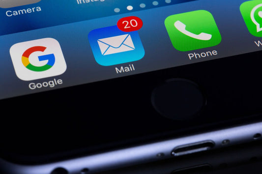 google app on a mobile phone