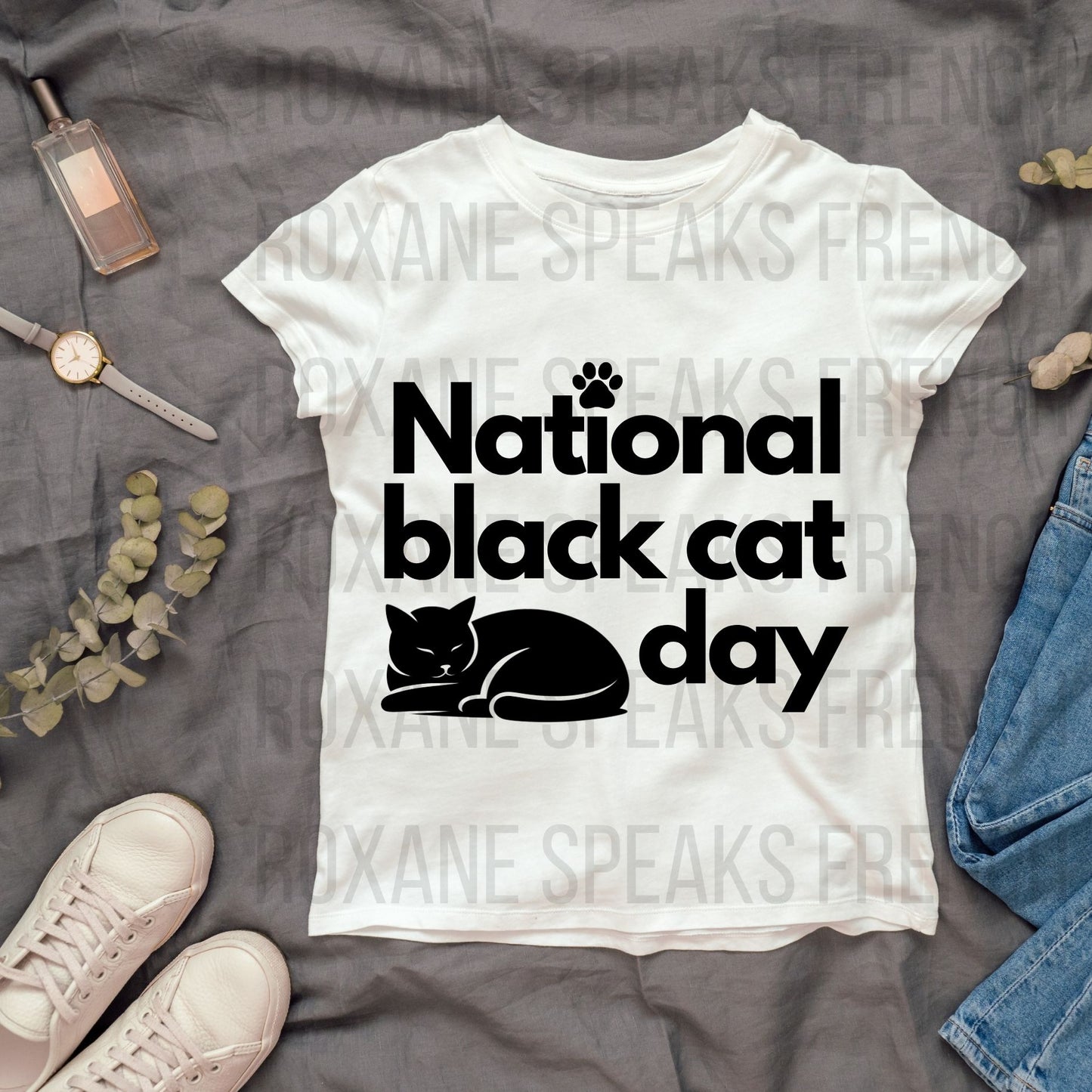 National Black Cat Day SVG For DIY and Cricut Projects