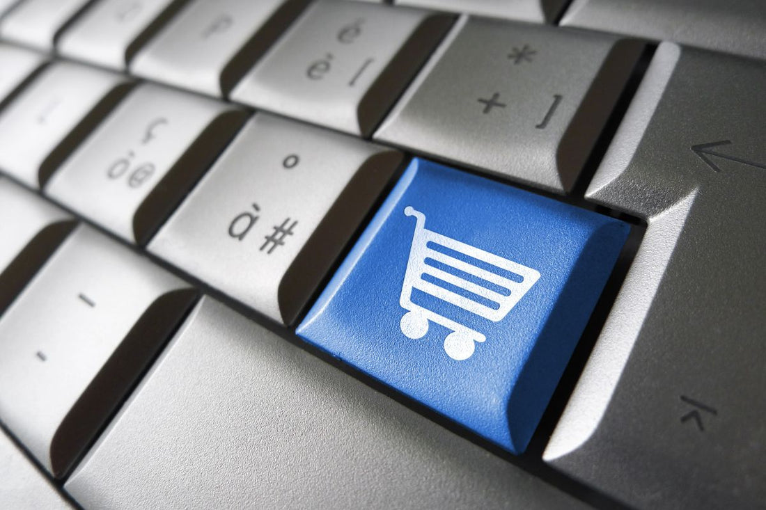 A keyword close up short with a trolley button on it
