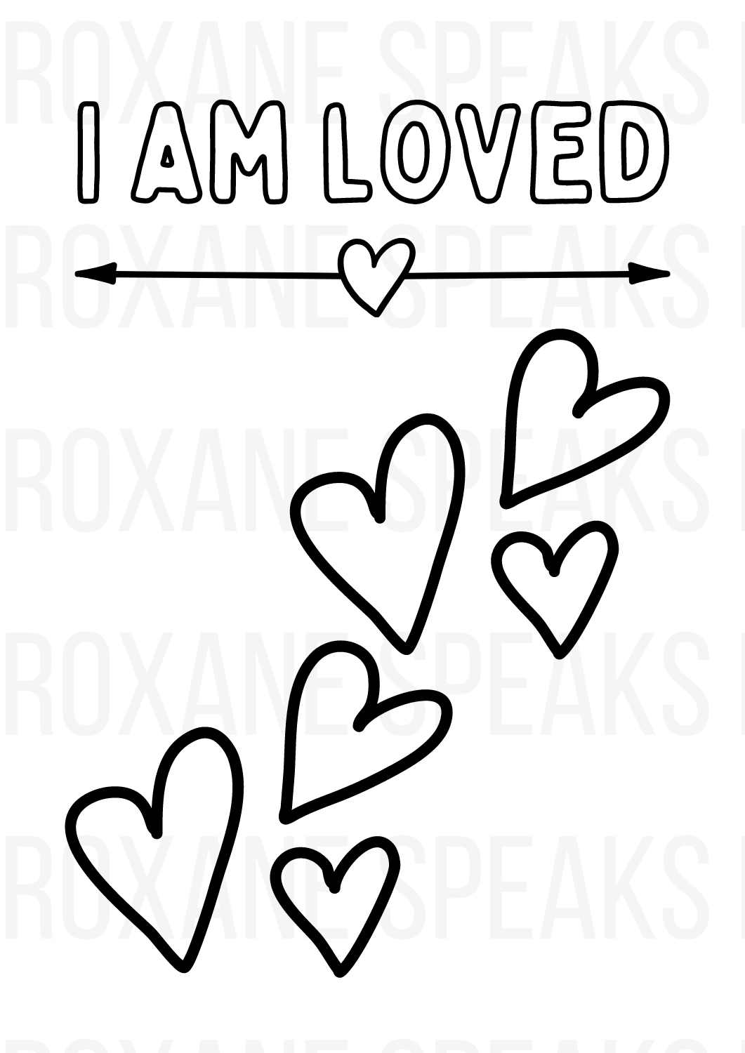 Daily Affirmation Coloring Pages - Printable Preschool Worksheets for Kids