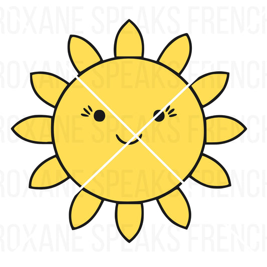  delightful yellow sun clipart perfect for sticker